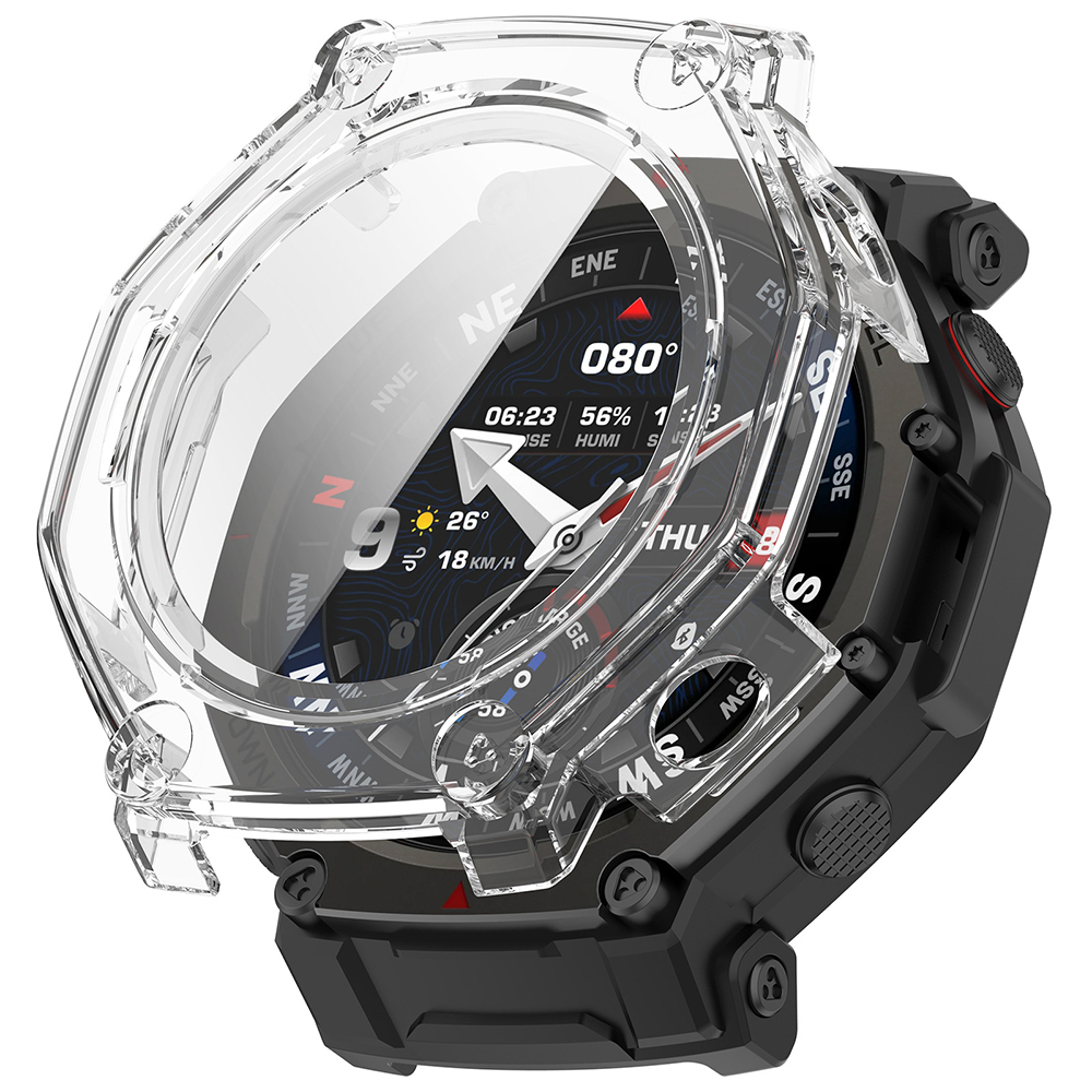 Levně Ochranné pouzdro a fólie Techsuit Defense360 Pro pro Amazfit T-Rex 3 Pro čiré