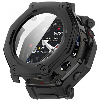 Techsuit Defense360 Pro s ochranným sklem pro Amazfit T-Rex 3 Pro černý