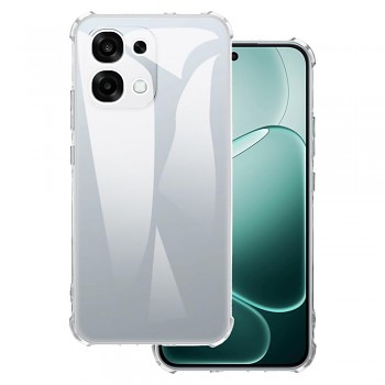 Techsuit Shockproof průhledný silikonový obal pro Oppo A6 Pro 4G A6 Pro 5G průhledný