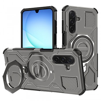 Techsuit Carbon Shield PRO pro Samsung Galaxy A17 5G A17 4G Kouřově černá