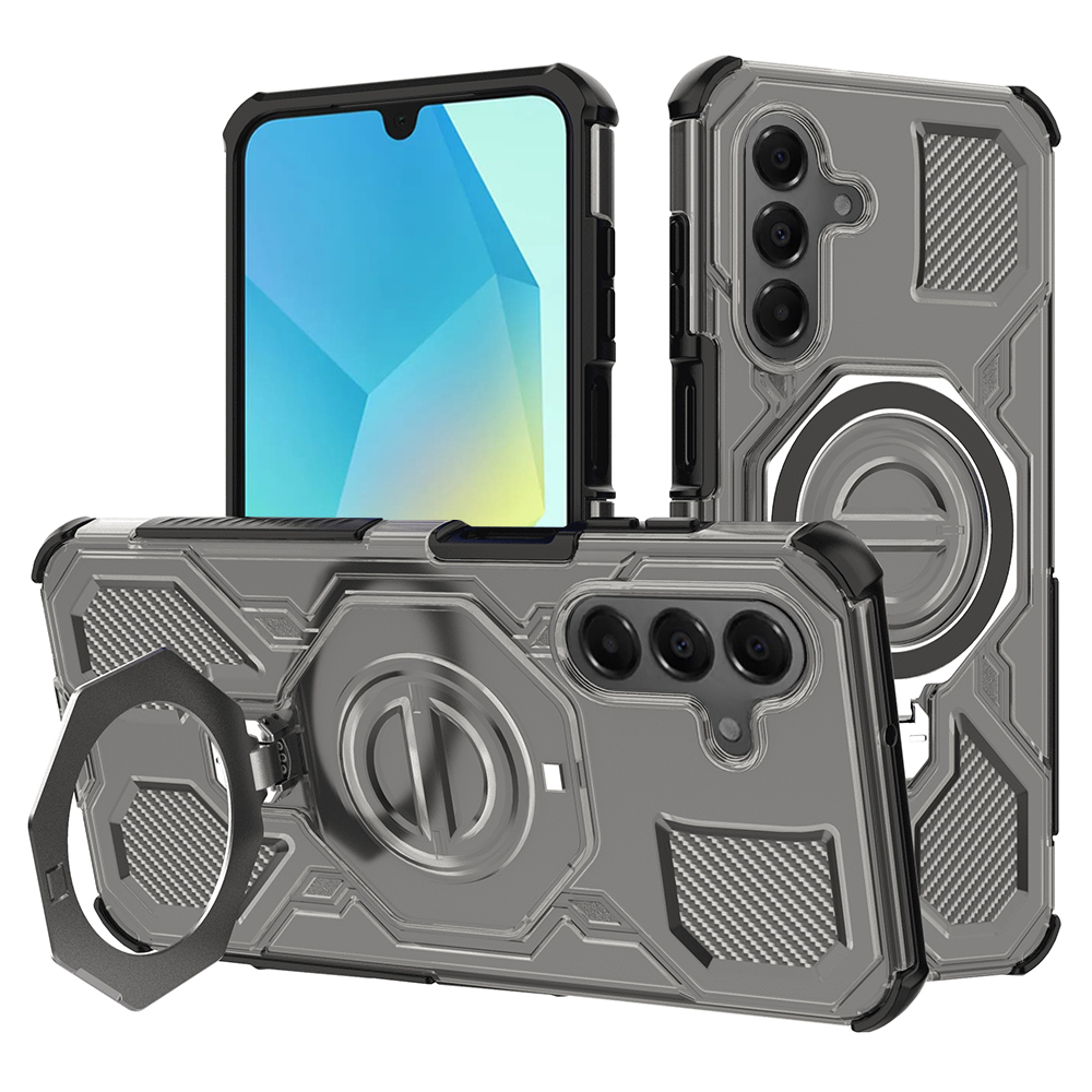 Levně Techsuit Carbon Shield PRO pro Samsung Galaxy A16 4G/A16 5G Kouřově černá
