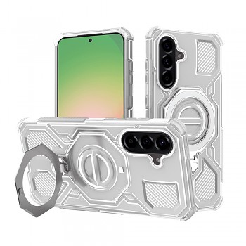 Techsuit Carbon Shield PRO pro Samsung Galaxy A56 5G bílý průhledný