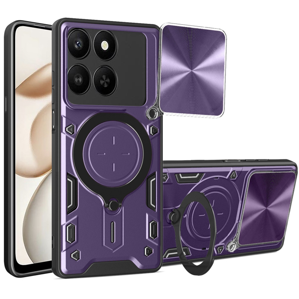 Levně Techsuit CamGuard Pro Honor 400 Smart 5G 400 Smart 4G X7d 4G fialová