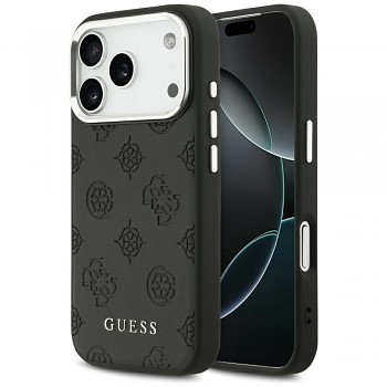 Guess Peony Hot Stamp Script MagSafe GUHMP17LPSPOSSSK iPhone 17 Pro černá