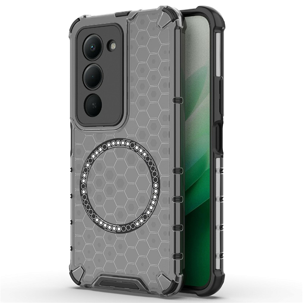 Levně Techsuit HoneyComb Shield MagSafe pro Xiaomi Redmi 15 4G / 5G černý