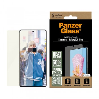 PanzerGlass Ultra-Wide Fit All-in-One Ochranné sklo Samsung Galaxy S25 Ultra čiré