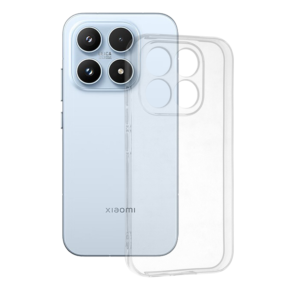 Levně Techsuit silikonové pouzdro Xiaomi 17 průhledné