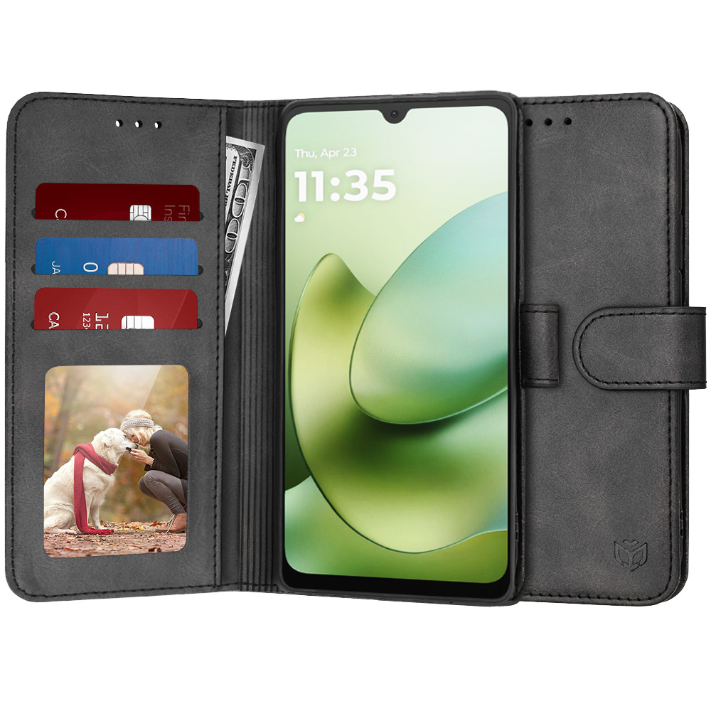 Levně Techsuit Diary Book pro Motorola Moto G06 černá