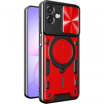 Techsuit CamGuard Pro pro Samsung Galaxy A07 4G červený