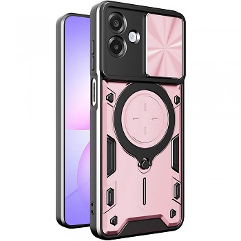 Techsuit CamGuard Pro pro Samsung Galaxy A07 4G růžově zlatý