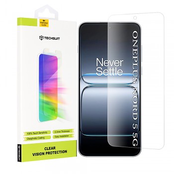 Techsuit Clear Vision Glass pro OnePlus Nord 5 průhledný