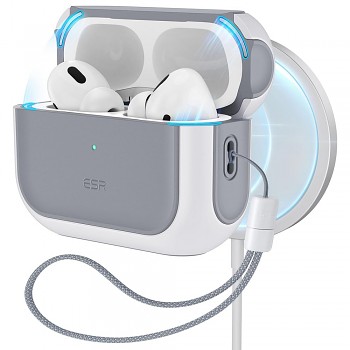 ESR Orbit Hybrid HaloLock pro Apple AirPods Pro 1/2 bílá