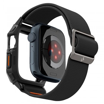 Spigen Lite Fit Pro pro Apple Watch 4 5 6 SE SE 2 7 8 9 44 45mm matná černá