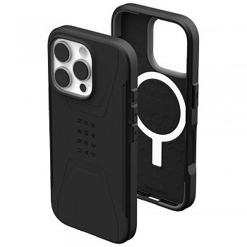 Pouzdro UAG Essential Armor MagSafe pro iPhone 16 Pro černé