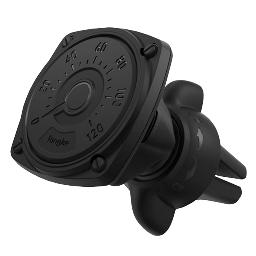 Levně Ringke držák do auta Power Indicator Design do ventilační mřížky černý