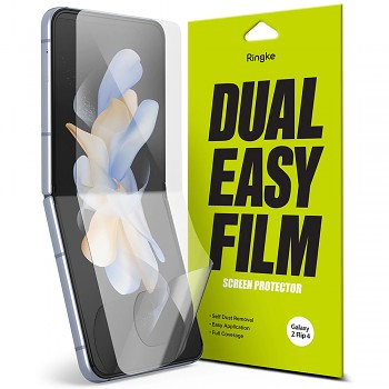 Ringke Dual Easy Full 2 kusy Samsung Galaxy Z Flip4 čirý