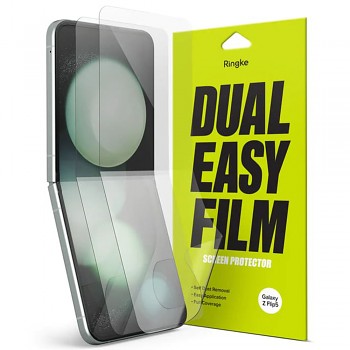 Ringke Dual Easy Full 2 kusy Samsung Galaxy Z Flip5 průhledné