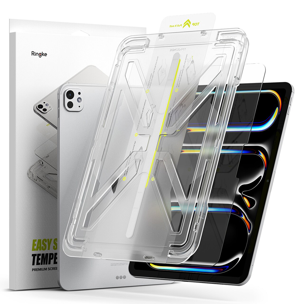 Levně Ringke Easy Slide tvrzené sklo pro iPad Pro 11 (2024) (2025) čiré