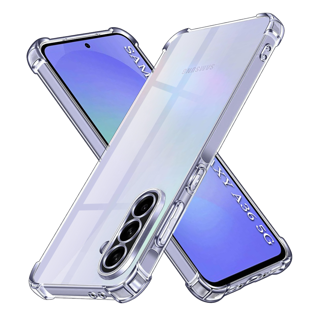 Levně Techsuit nárazuvzdorný průhledný silikon Samsung Galaxy A36 5G