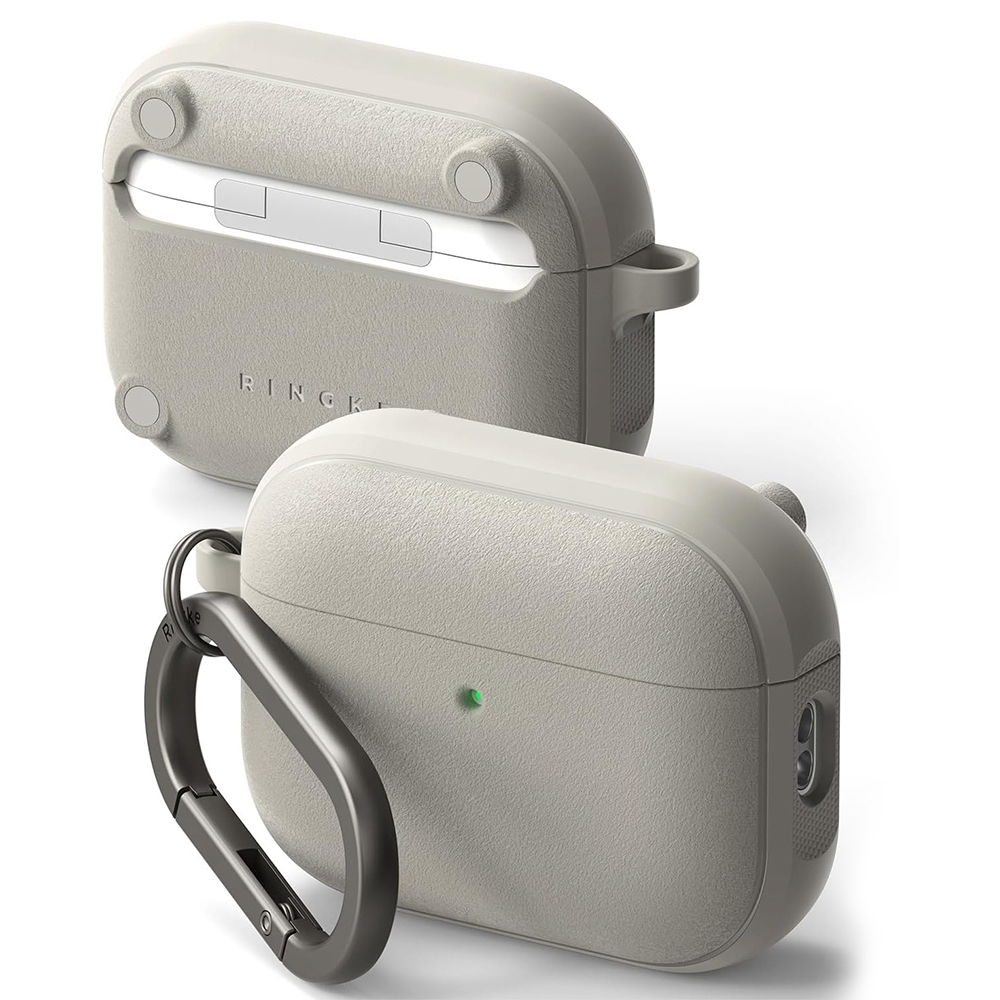 Levně Ringke Onyx Magnetic pouzdro pro AirPods Pro 3 teplá šedá