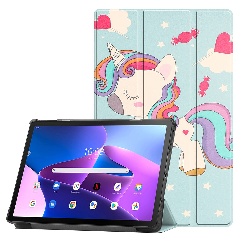 Techsuit FoldPro pouzdro pro Samsung Galaxy Tab A11 Plus A9 Plus Unicorn
