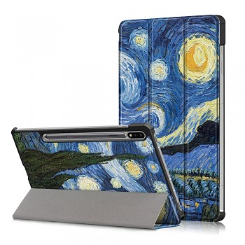 Techsuit FoldPro Samsung Galaxy Tab A11 Plus A9 Plus Starry Night