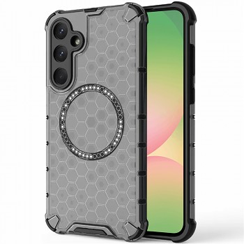 Techsuit HoneyComb Shield MagSafe pro Samsung Galaxy A56 5G černý