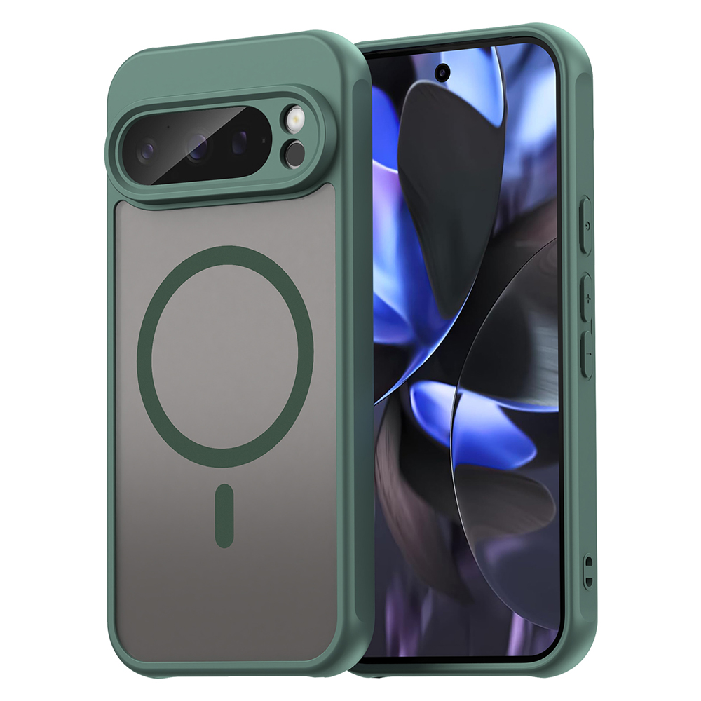 Levně Techsuit HaloFrost II MagSafe pro Google Pixel 9 Pro zelený
