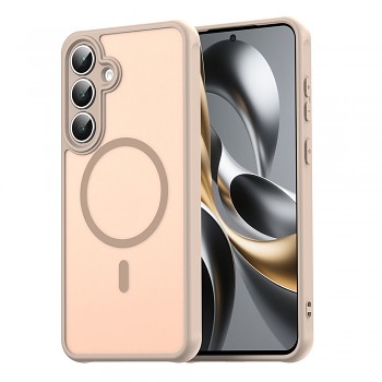 Techsuit HaloFrost II MagSafe pro Samsung Galaxy S25 FE zlatý