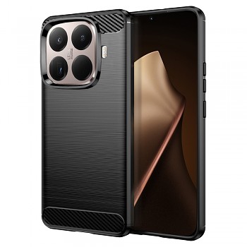 Techsuit karbon silikon Xiaomi 15T Pro černý