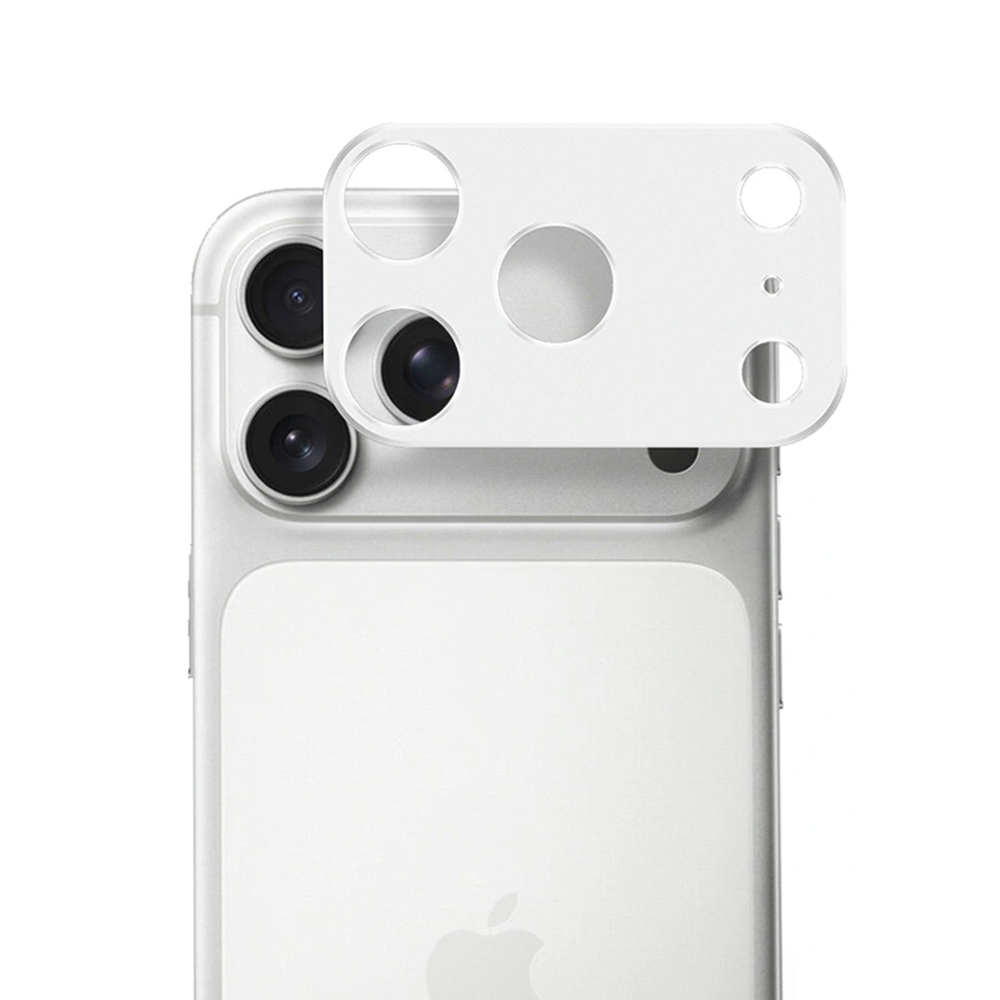Levně Techsuit celoplošné sklo na fotoaparát iPhone 17 Pro Max stříbrné
