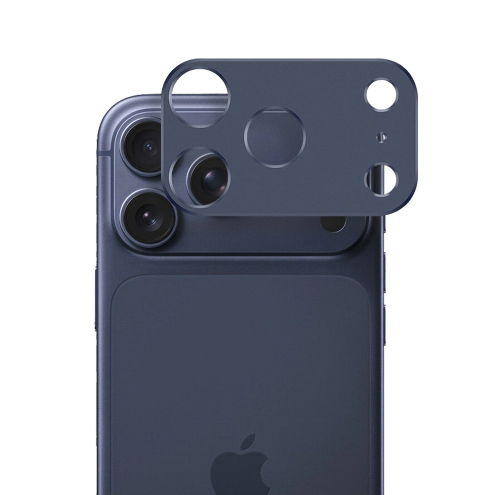 Levně Techsuit celoplošné sklo na fotoaparát iPhone 17 Pro Max tmavě modrá