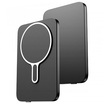 3mk powerbanka MagSnap Go MagSafe Qi Technology 20W Type-C 5000mAh šedá