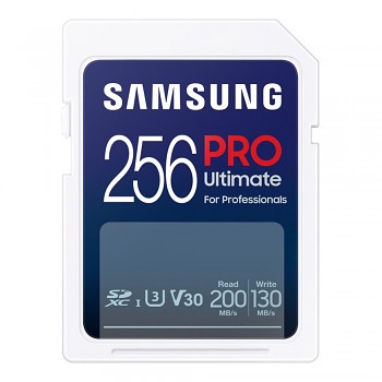 Paměťová karta Samsung PRO Ultimate MB-SY256S/WW 256GB UHS-I U3 V30 A2 modrá
