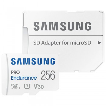 Samsung paměťová karta PRO Endurance MB-MJ256KA/EU MicroSDXC 256GB adaptér