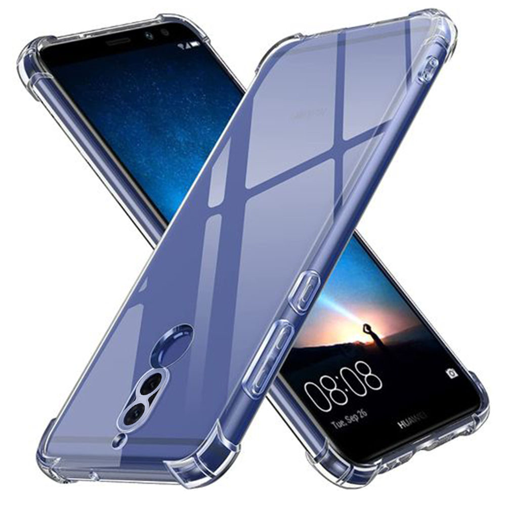 Levně Techsuit nárazuvzdorný průhledný silikonový kryt pro Huawei Mate 10 Lite