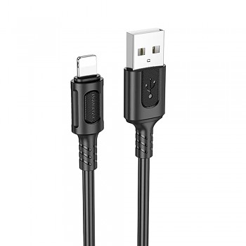 Borofone Datový kabel Feliz Series BX111 USB to Lightning 1m Černý