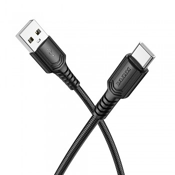 Borofone datový kabel BX116 USB na Type-C rychlé nabíjení 1m černý