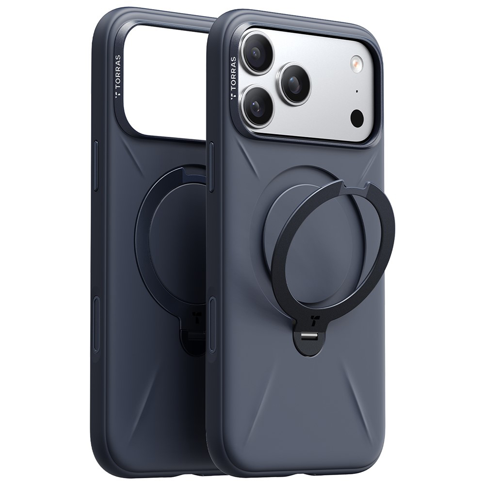 Torras QPRO Silicone Series iPhone 17 Pro tmavě modrý