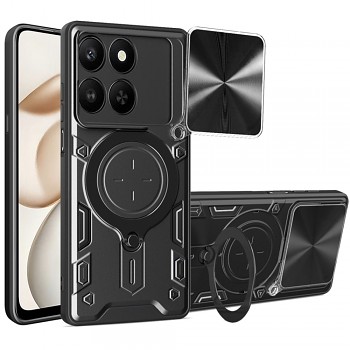 Techsuit CamGuard Pro pro Honor 400 Smart 5G 400 Smart 4G X7d 4G černá