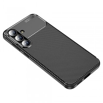 Techsuit CarbonFiber Samsung Galaxy S25 FE černý