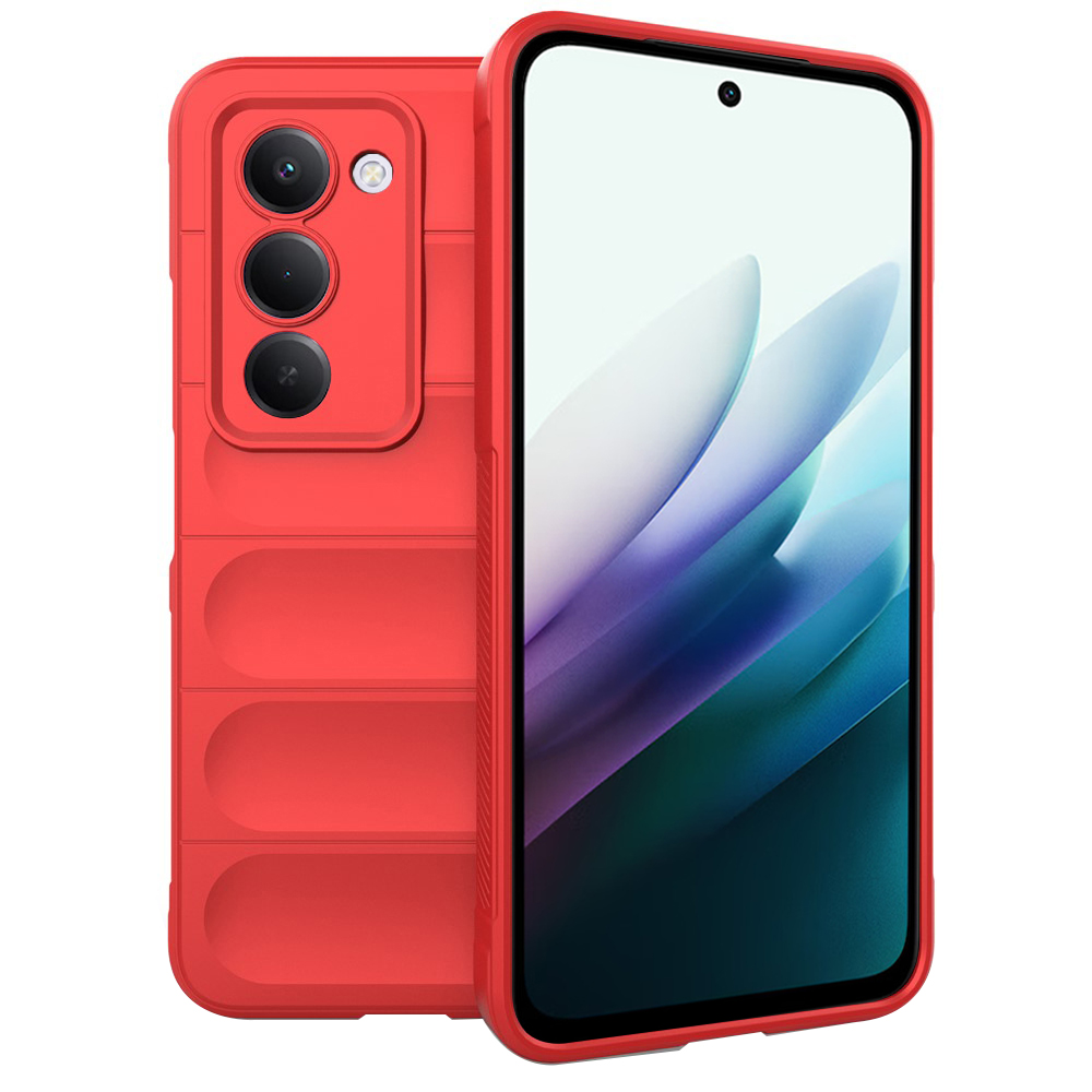 Levně Techsuit magic shield Xiaomi Redmi 15 4G Redmi 15 5G červená