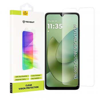 Techsuit Clear Vision Glass pro Motorola Moto G06 Moto G06 Power průhledné