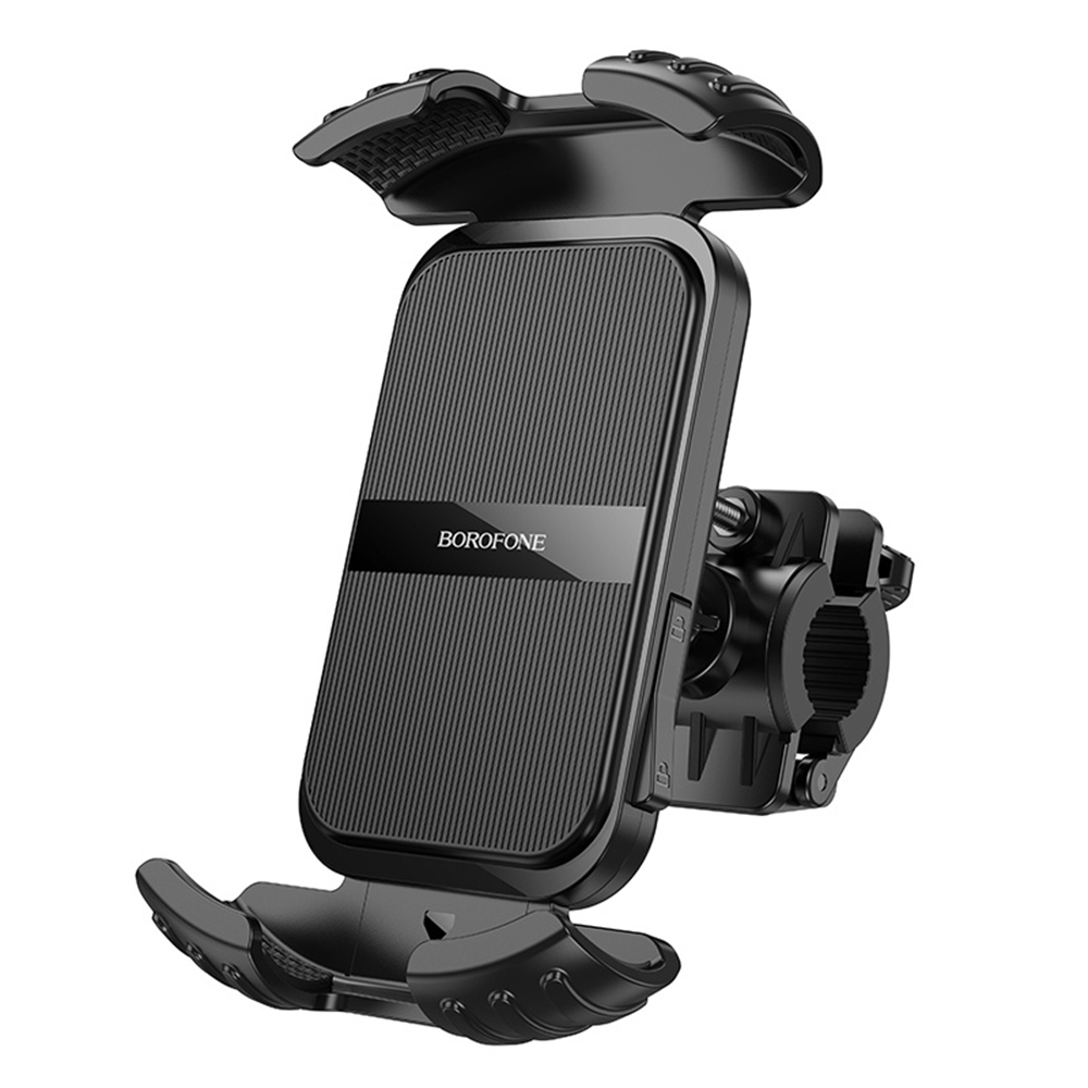 Levně Borofone držák na kolo motorku BH105 360° 4.7-7 inch černý