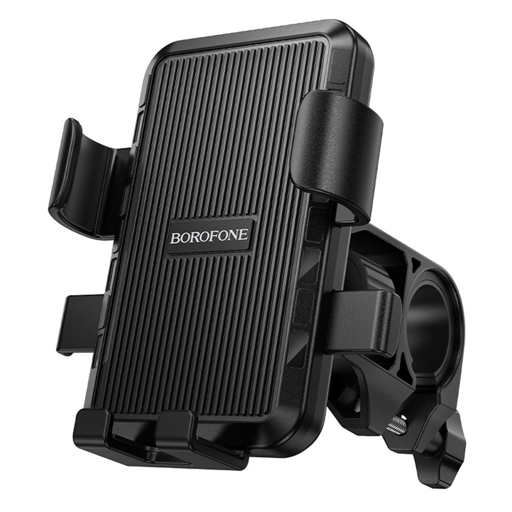 Levně Borofone držák na kolo motorku Knight BH137 pro telefony 6.0–7.0 palců černý