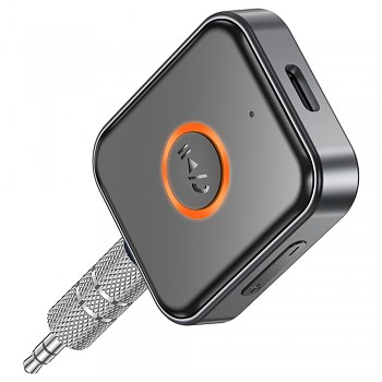 Borofone Bluetooth 5.3 adaptér Suave BC55 150mAh Jack 3.5mm černý