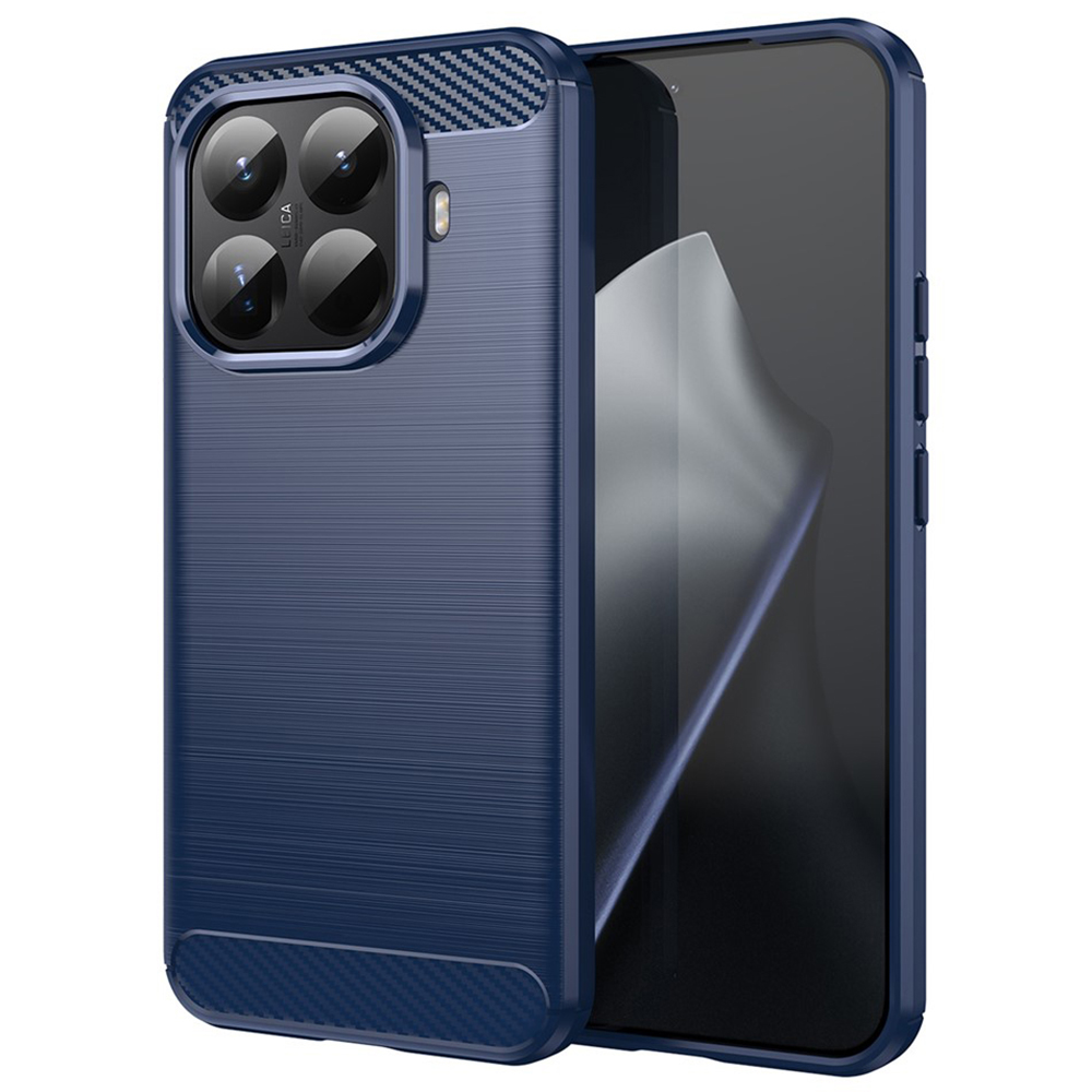 Levně Techsuit karbon silikon Xiaomi 15T Pro modrý