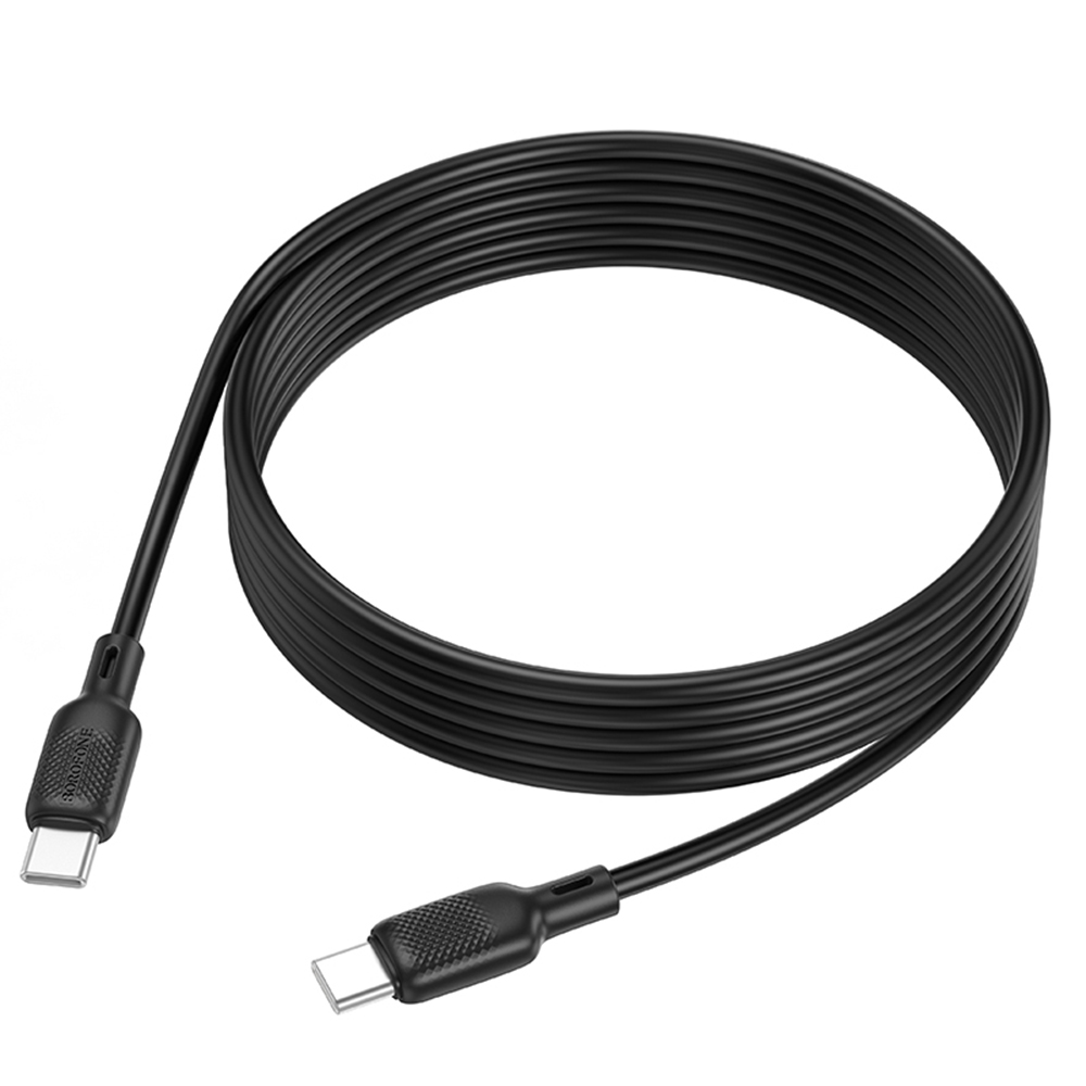 Levně Borofone datový kabel BX113 Type-C silikon PD60W 2m černý