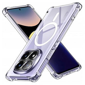Techsuit Shockproof Clear MagSafe pro Xiaomi Redmi Note 14 Pro+ 5G