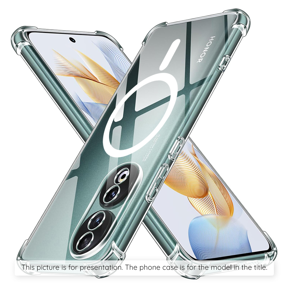 Levně Techsuit Shockproof Clear Silicone MagSafe Xiaomi 17 čirý